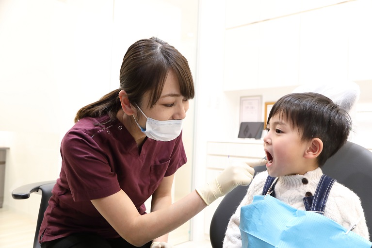 初めて歯医者さんに来て、よくあるケース